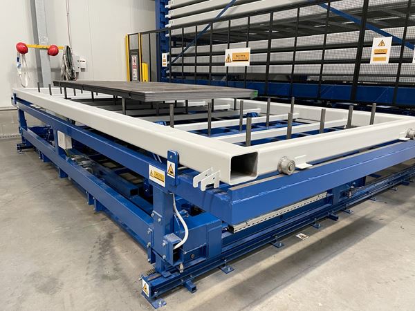 MS Tower Container for metal sheets