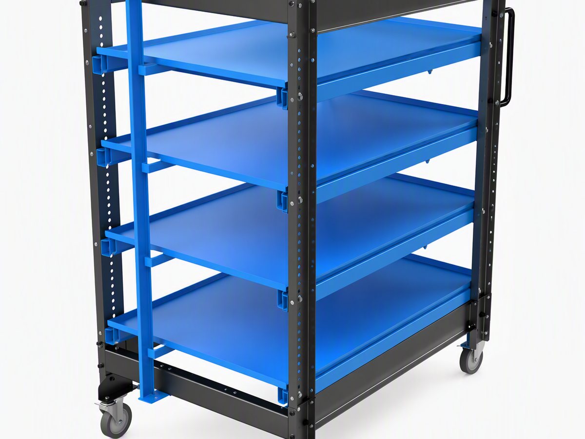 Mobile compact module CML-ME, open version on wheels