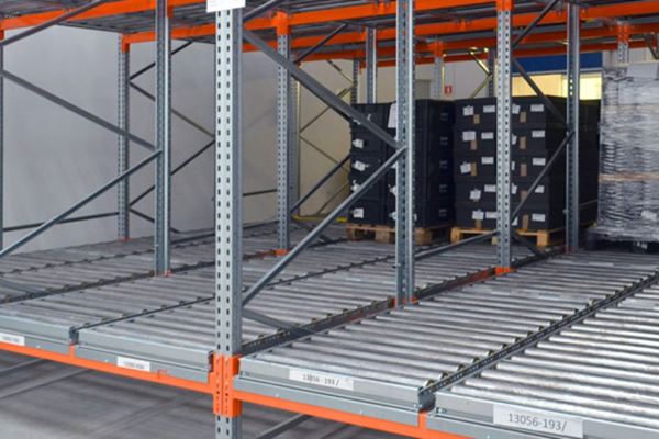 Pallet flow racking