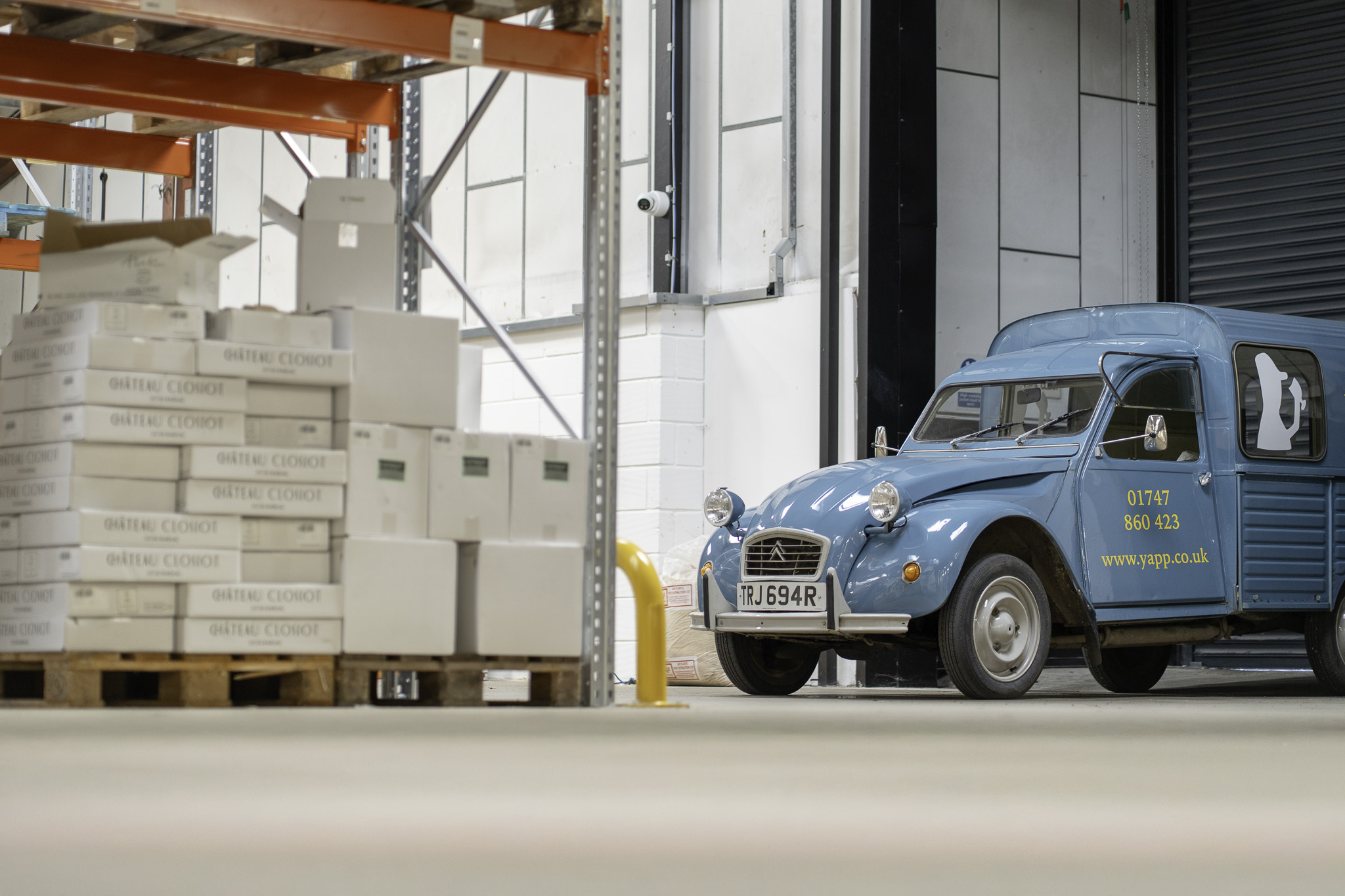 P90 Pallet Racking from Dexion Storing Fine Wines