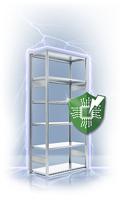 forbruge læder reparere Dexion's HI280 Shelving System Passes Conductivity Tests