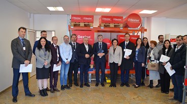 Official visit to Dexion Storage Solutions Râșnov: dialogue on industry, investment and structural safety