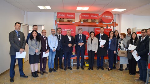 Official visit to Dexion Storage Solutions Râșnov: dialogue on industry, investment and structural safety