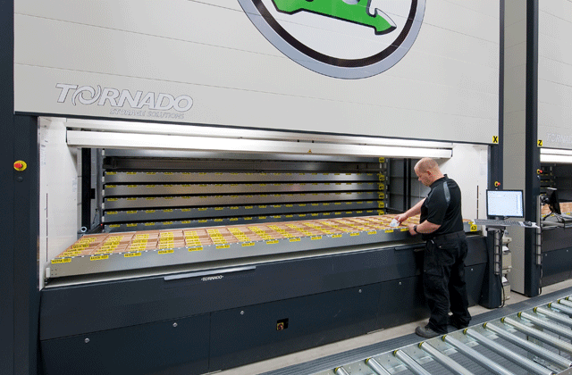 Warehouse Automation Solutions for small load carriers like boxes, cartons and small goods